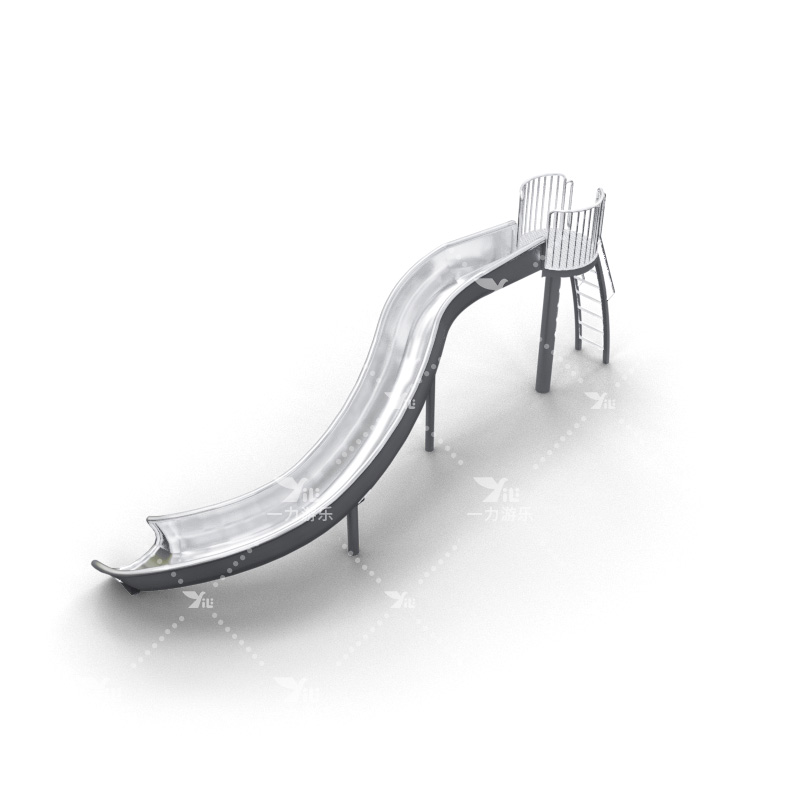 不锈钢泳池长滑梯